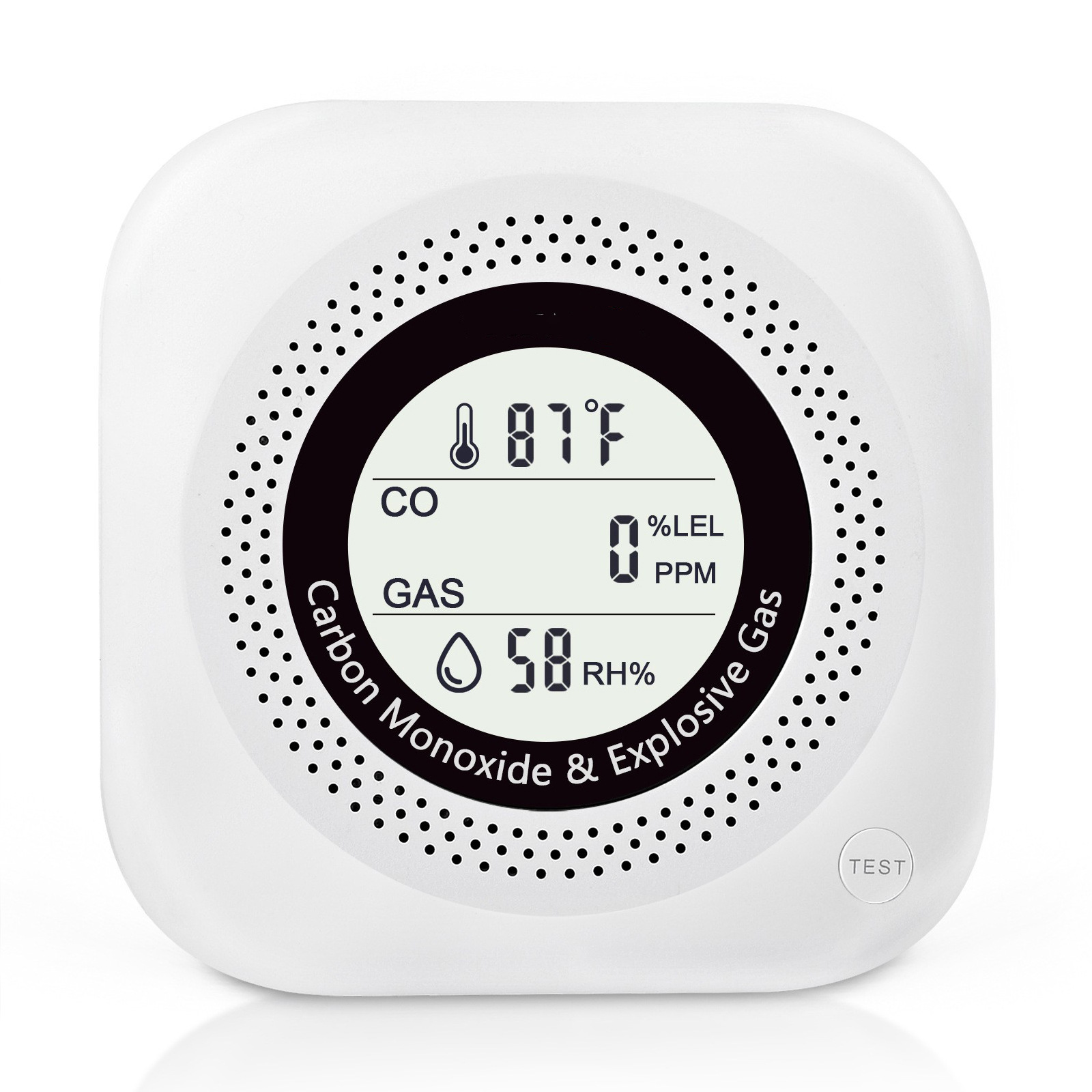 Cross-Border Platform Best-Selling Four-In-One (Gas, Carbon Monoxide, Temperature, Humidity) Alarm Y