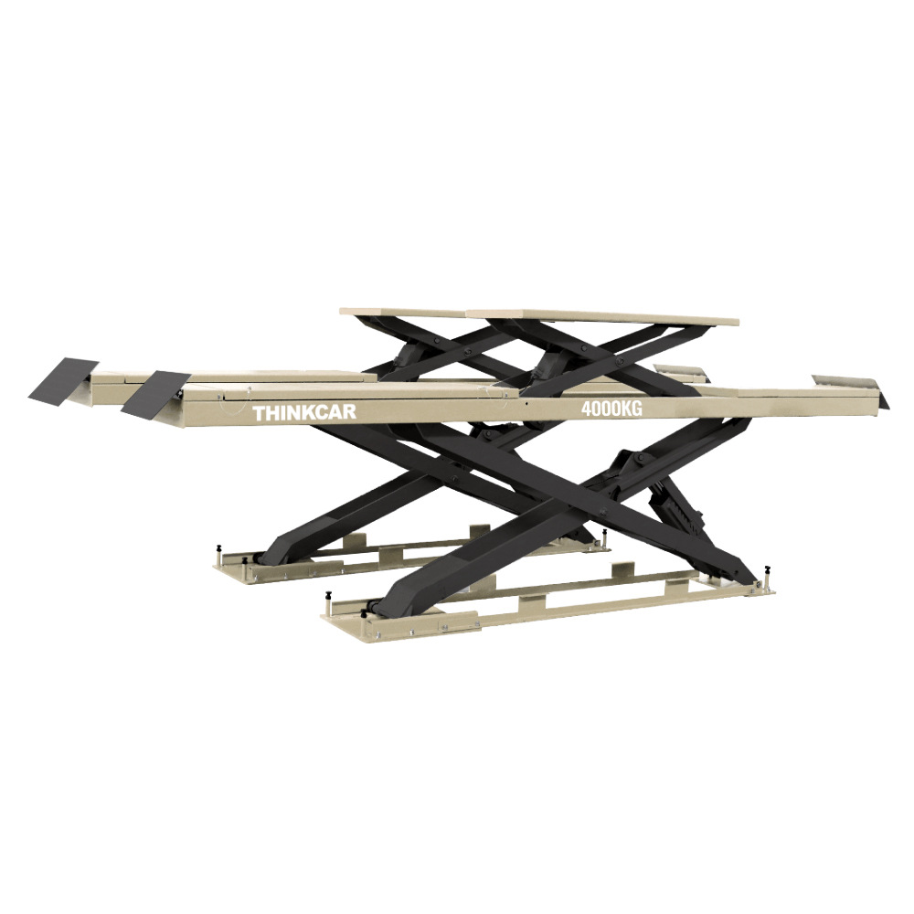 星卡TVL840地藏大剪举升机大剪汽车升降台超薄式子母剪式举升机