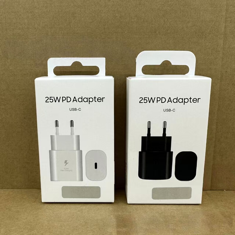Suitable for Samsung Note10 Original Charging Head European Standard 25W Fast Charging Head Ep-Ta800 Suitable for Samsung Note10 Original Charging Head European Standard 25W Fast Charging Head Ep-Ta800