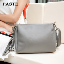 头层牛皮流苏包 新款女包单肩斜挎包 真皮女包软皮多隔层潮女0171