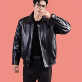 成人帽;男式皮裤;男式真皮皮衣