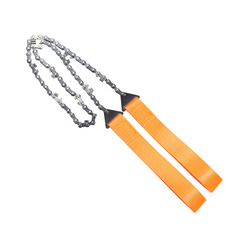 Portable hand chain saw, outdoor chain saw, 11-tooth manganese steel pocket saw, 24-inch garden pruning tool