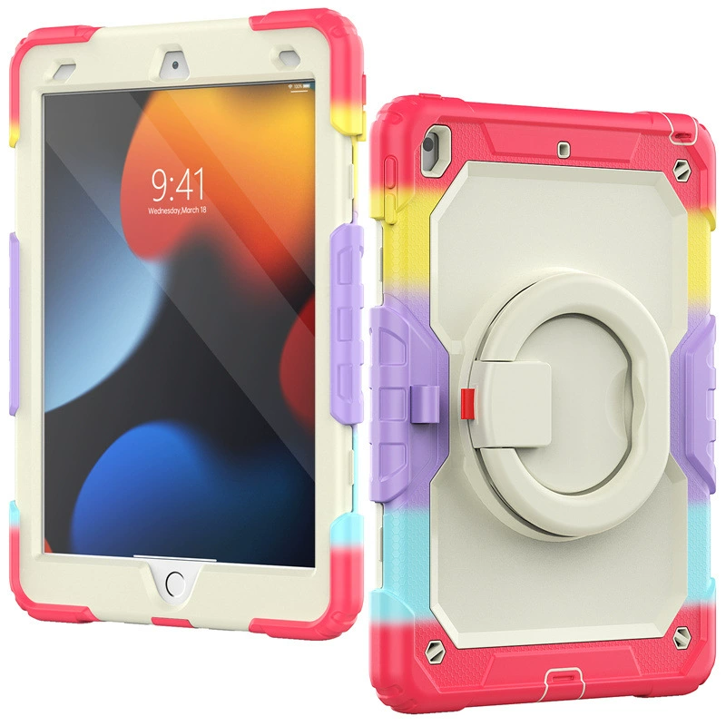 Совместимый чехол для iPad 10.2 Bare Hand Hand Rotor Rotating Rotating PC Skill Flate AIR4 PRO 11 защитный чехол