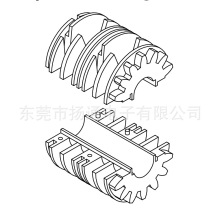 ET24变压器骨架ET25轮轴 bobbin  2402