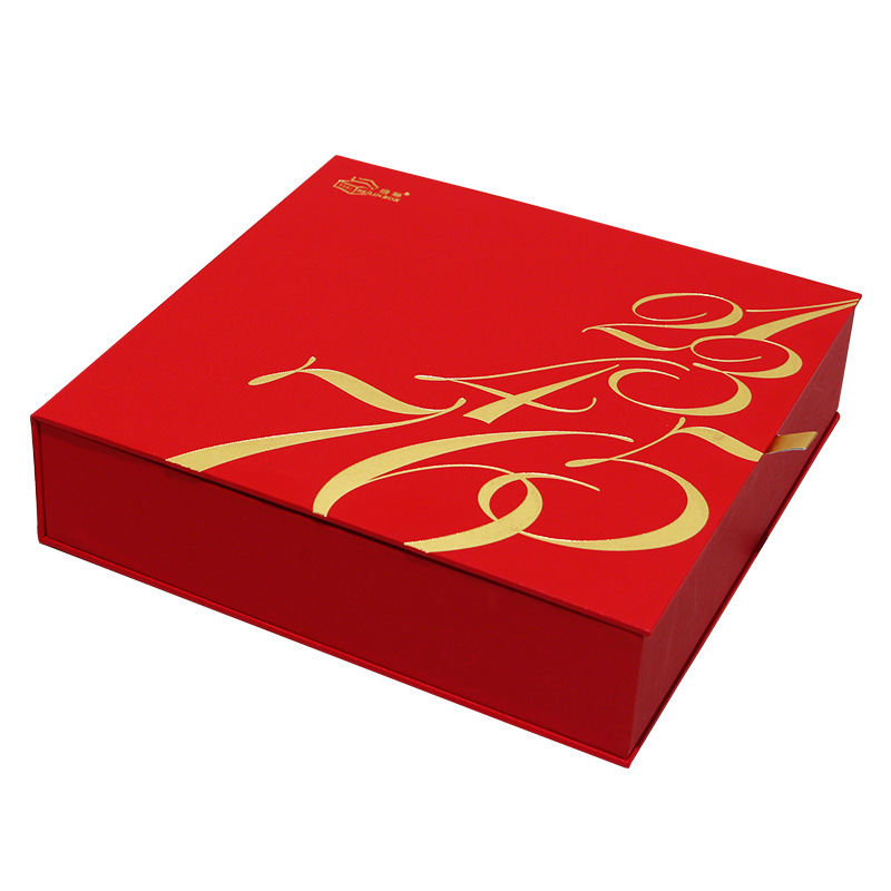 Caja de embalaje de regalo sorpresa personalizada, calendario semanal en forma de libro, caja ciega, fabricante de cajas de papel de joyería de protección ambiental de gran capacidad image 6