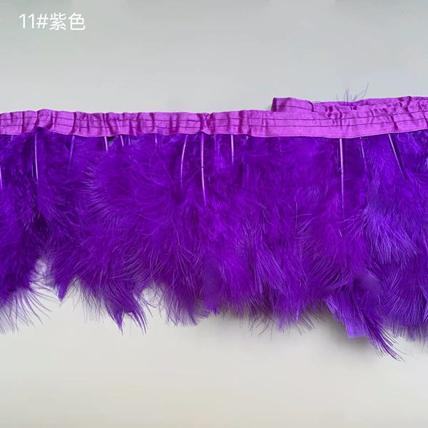 11# Purple [High Quality Feathers] 2 meters/piece