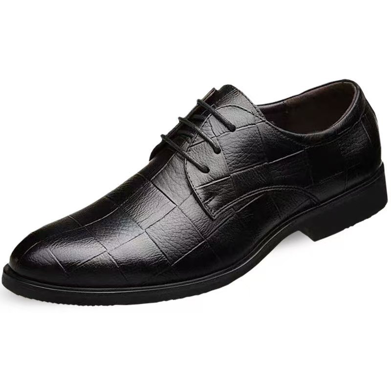 Large Size Spring And Autumn British Business Formal Leather Men's Single Casual Shoes Suit Loafers_voghion.com