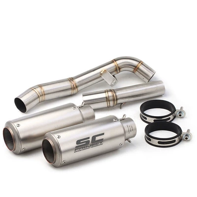 Motorcycle exhaust pipe | is suitable for Kawasaki - k-2007-2009