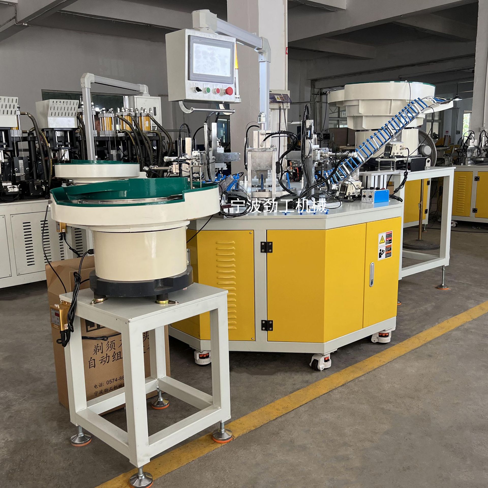 厂家优质一次性连体手柄圆盘机 全自动剃须刀组装设备