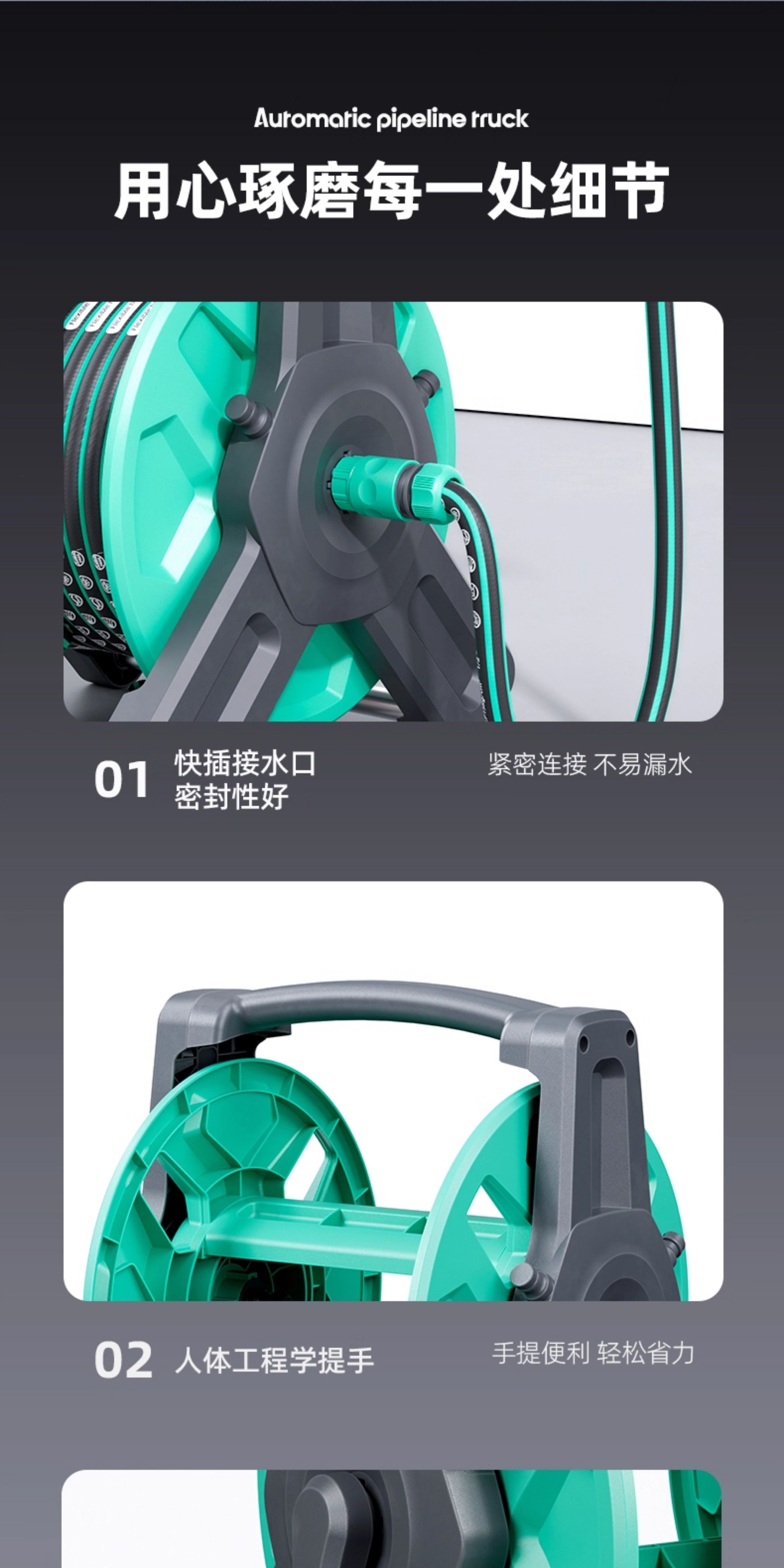 Suitable for high-pressure water guns, home car washing, flower watering, special hose, water pipe, watering tool, powerful floor cleaning nozzle
