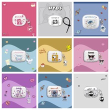 适用真我realme buds T100蓝牙耳机保护套真我T110卡通透明软壳潮