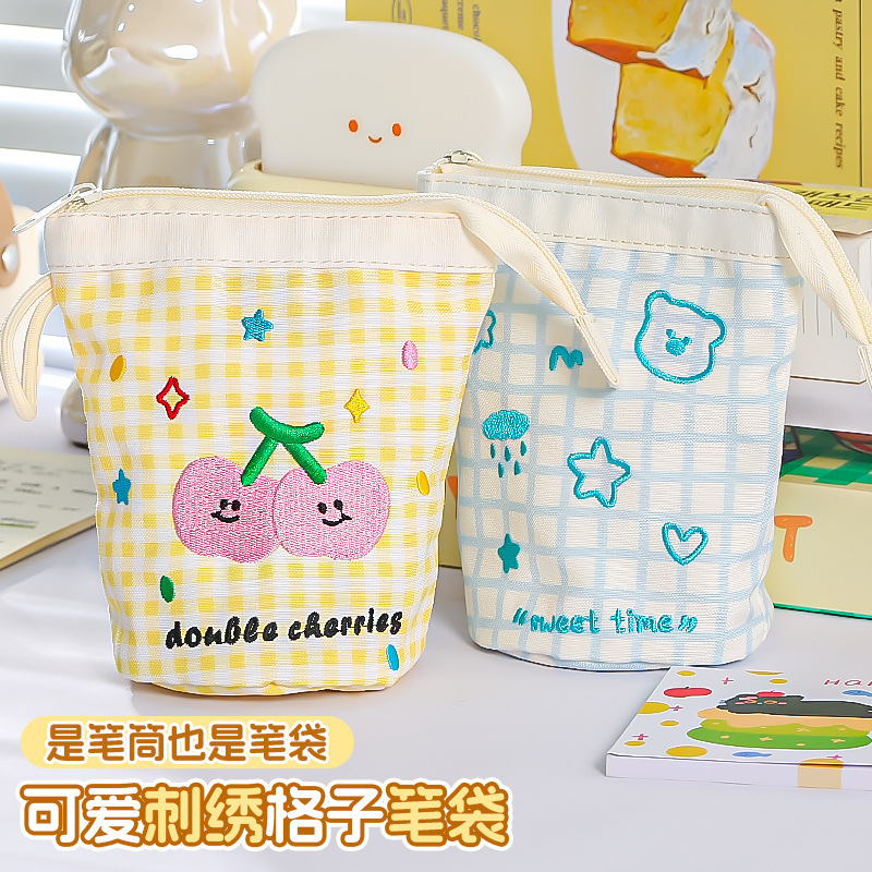 かわいい日本製高価値インスタイルニッチデザイン小銭入れ学生かわいい文具収納袋|undefined