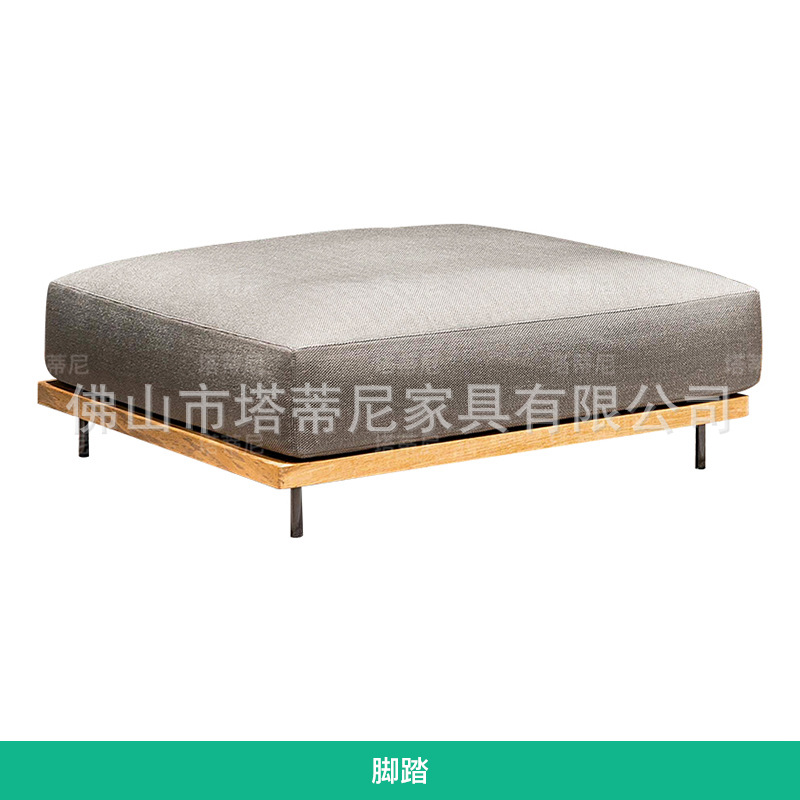 Combinación de sofá para exteriores, villa, patio, jardín, ocio, silla de mimbre, modelo de diseñador, habitación, balcón al aire libre, muebles de mimbre