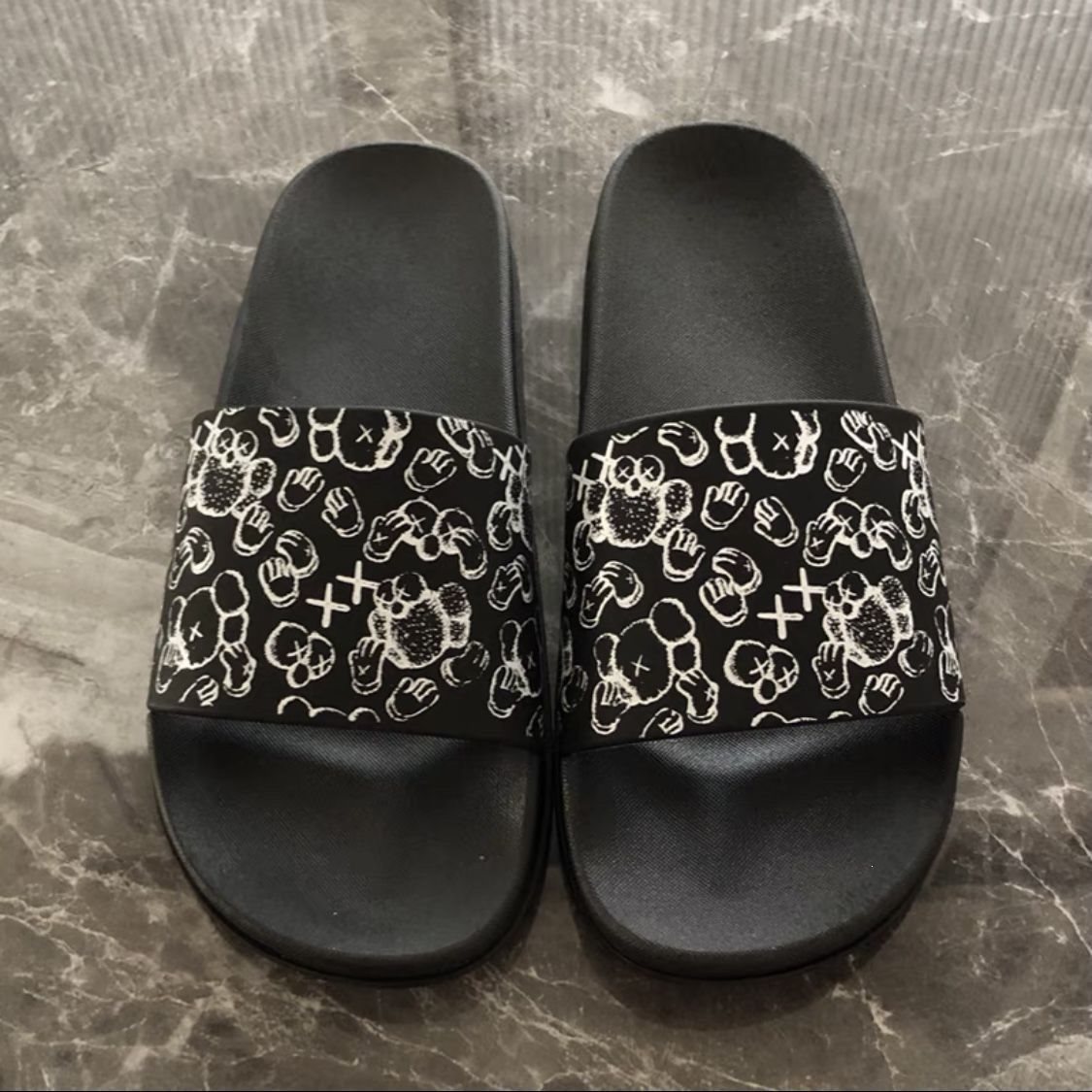 Zapatillas Animadas de Casa para Pareja de Caucho y PU, Antideslizante y Ligero, para Casa