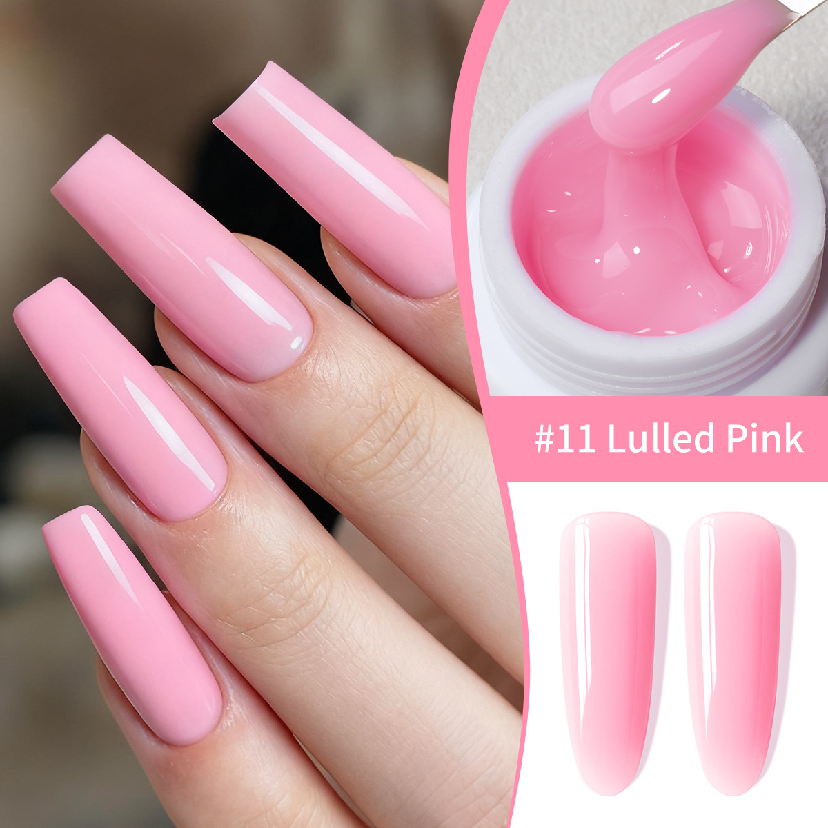 Pegamento de extensión de uñas de cristal pegamento de fototerapia UV rápido de uñas sin papel de uñas titular de uñas extensión rápida salón de uñas especial