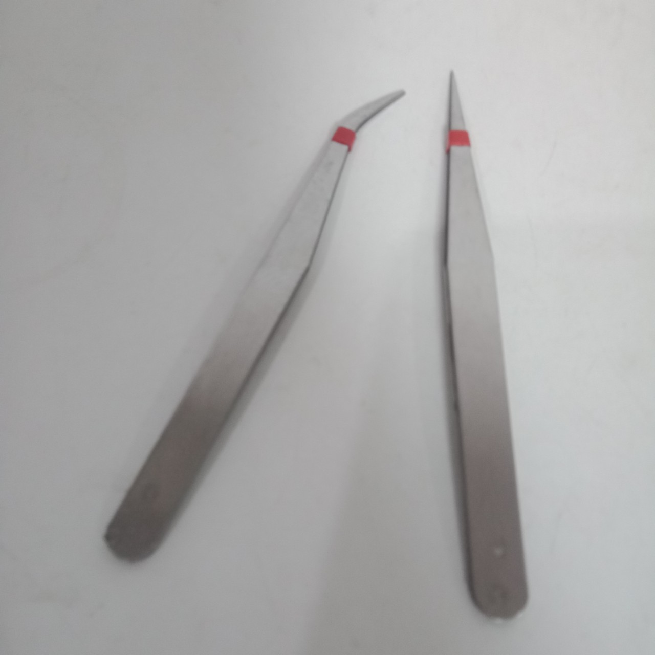 不锈钢/直头 手工工具线头 弯头小钳子 眉毛夹子镊子尖头铁质