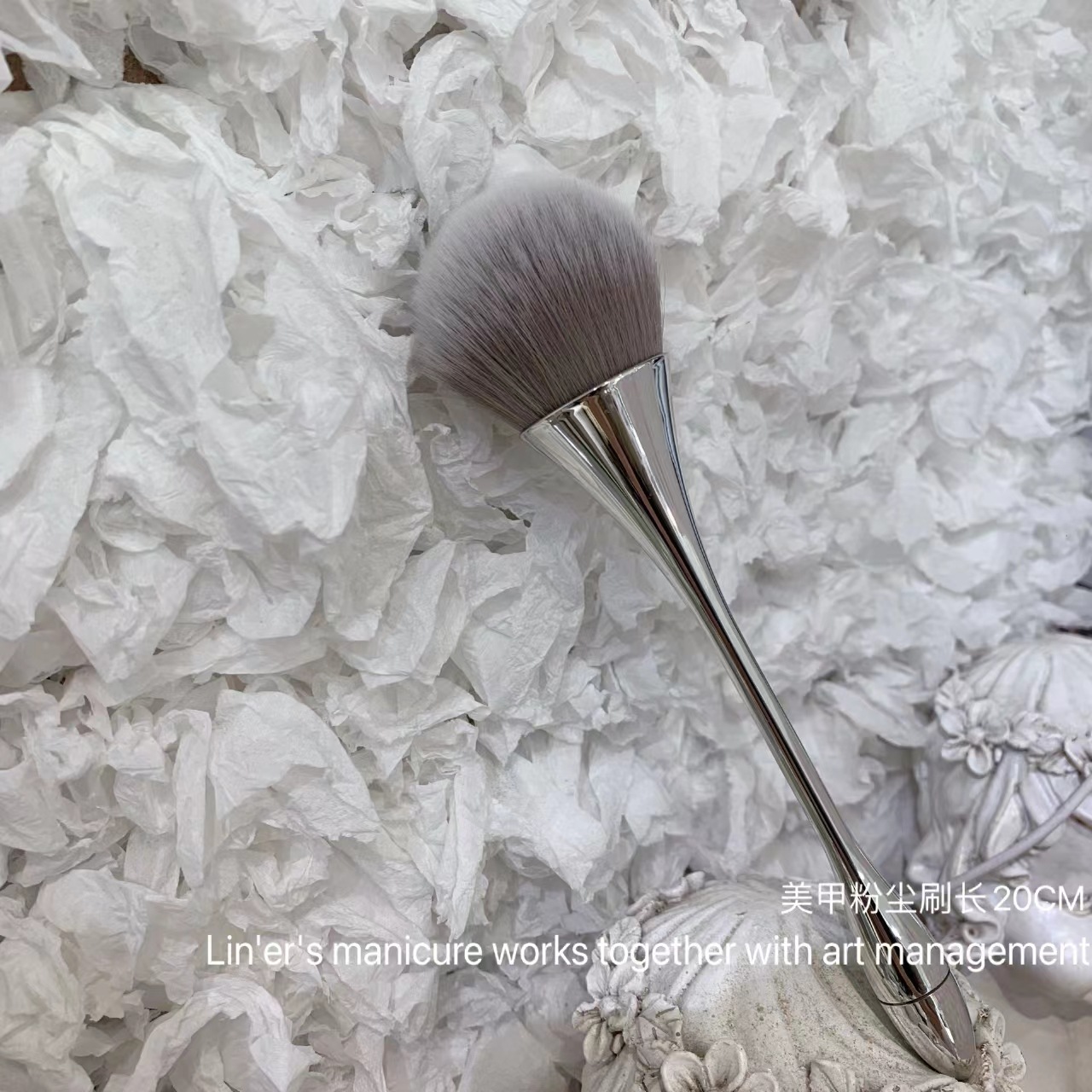 Nuevo solo pequeño cepillo de maquillaje de la cintura herramienta de belleza de plástico cubilete polvo suelto rubor cepillo herramienta de maquillaje individual