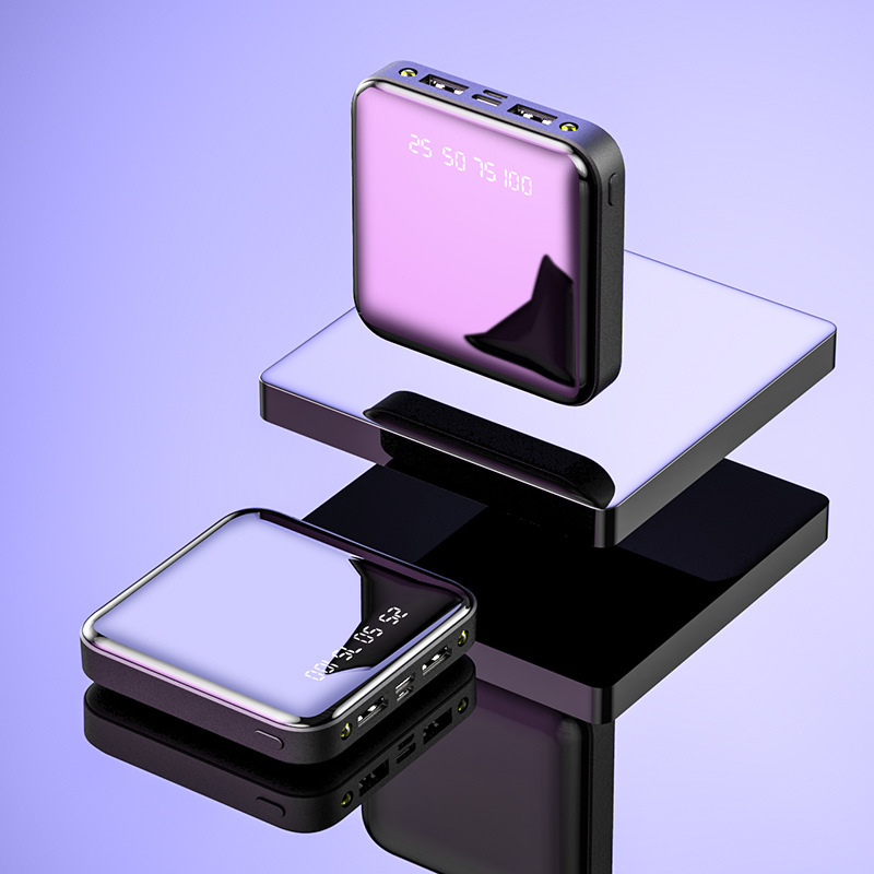 Al por mayor Mini auto-Banco de energía con cable 20000 mA gran capacidad de energía móvil regalo personalizado logotipo patrón