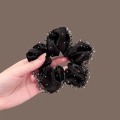 女性のためのハイエンドのクリスタルヘアロープ 2025 新しいハイエンドのファッションヘアゴムヘアロープ多用途ヘアアクセサリーギフト