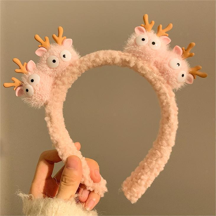 Fg170-pink four-headed dragon