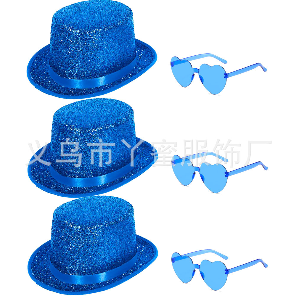 Azul pluma de seda Lincoln 6PCS