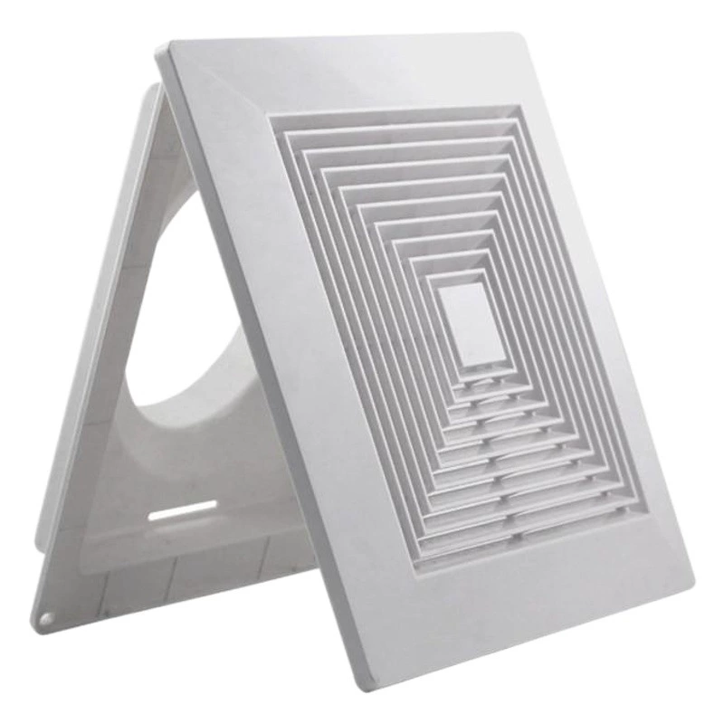 Квадратный диффузор Кондиционер Выход воздуха Потолочный потолок Новая панель выпуска воздуха Потолочный воздуховод Выход отработанного воздуха Вентиляционный вытяжной клобук