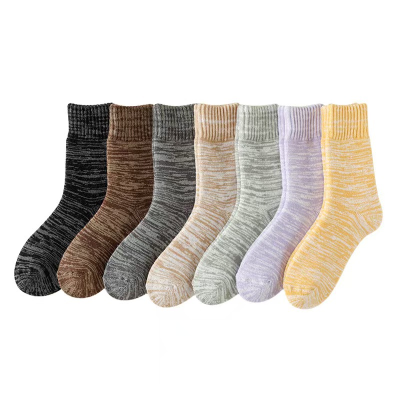 Calcetines calientes de invierno para niños, calcetines de piso para mujeres, calcetines de dormir de peluche, calcetines de invierno al por mayor