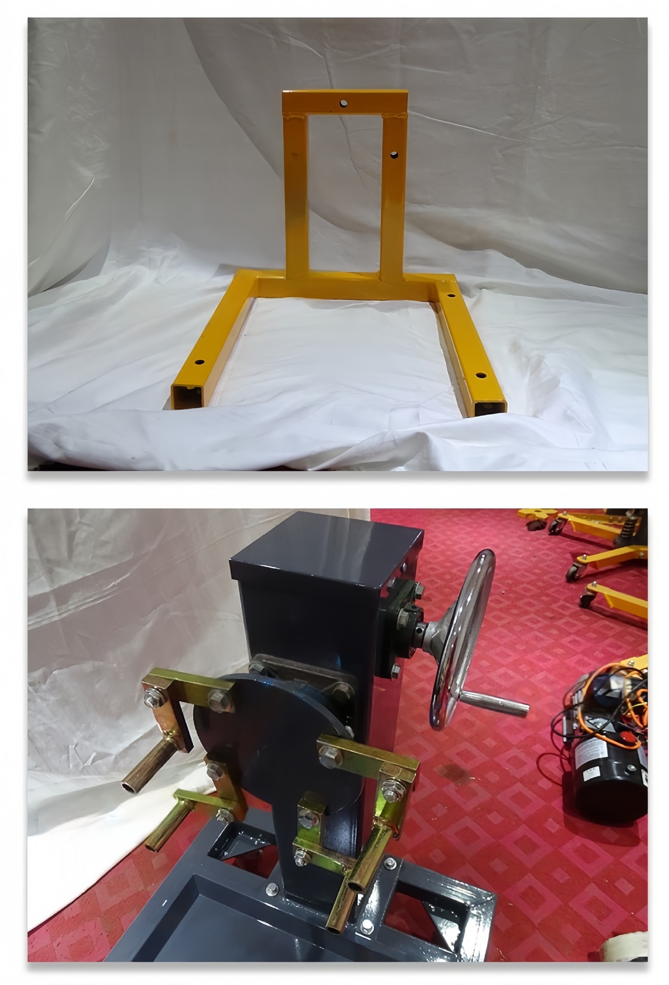 Car Engine Flip Rack Universal Training Truck Auto Repair Teaching Tool Gearbox Repair Flip Rack