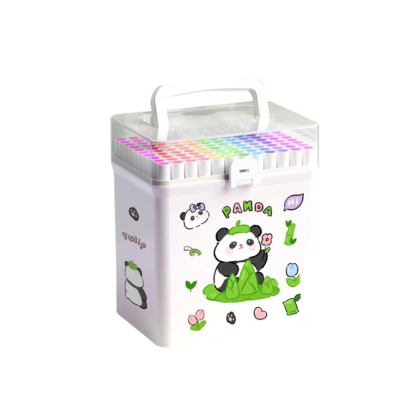 Marcador de acrílico Panda, color impenetrable, color superpuesto, arte infantil especial para estudiantes de primaria, recarga de colores de bricolaje, acuarela
