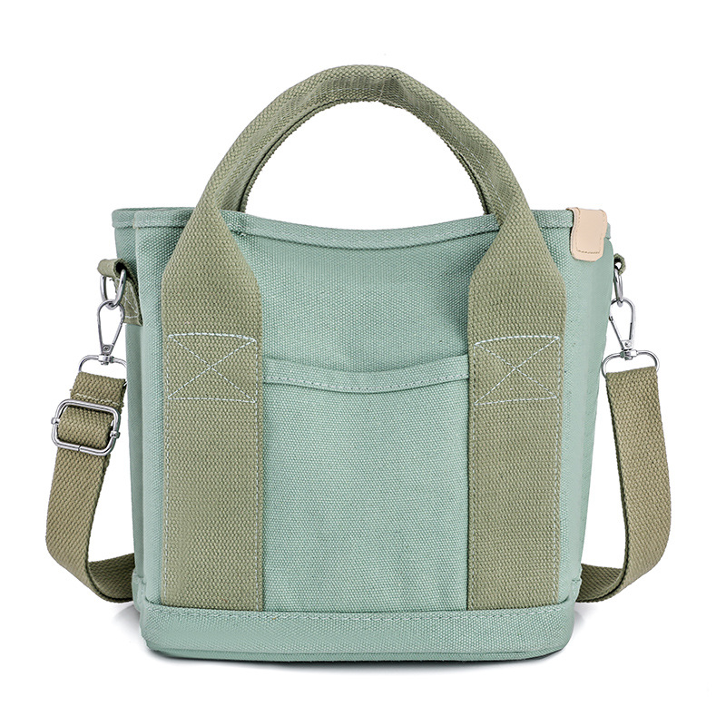 Original con estilo tridimensional bolso de lona bolsa de mensajero simple todo fósforo hombro Portátil Bolsa de almuerzo bolsa de Almuerzo