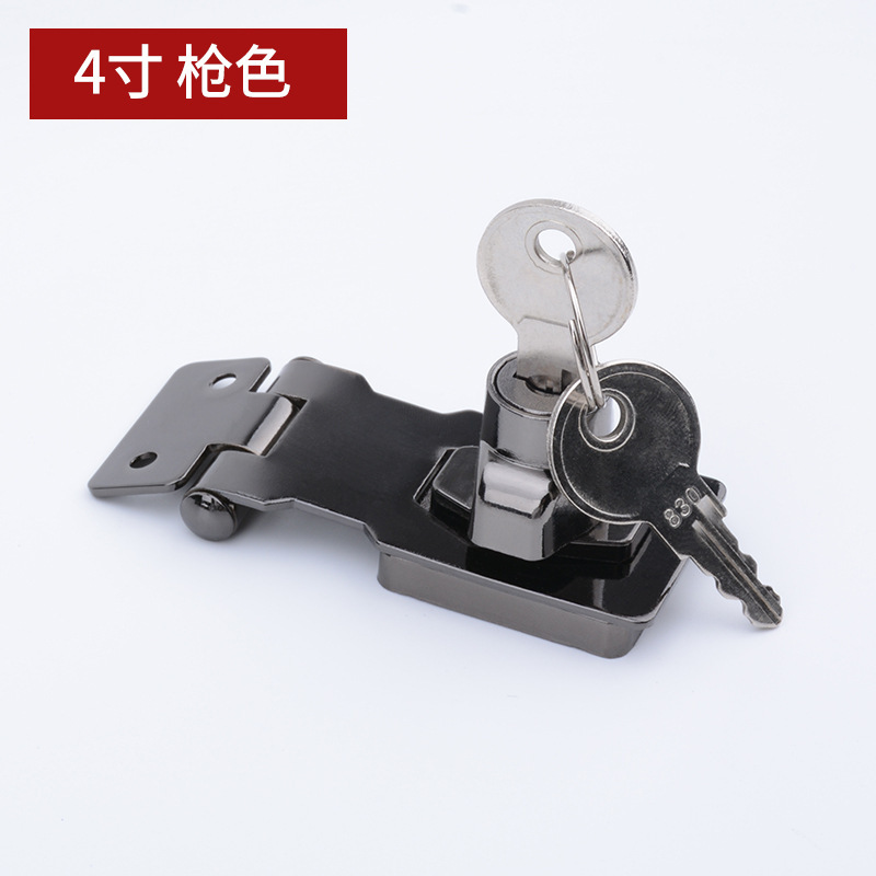 Tarjeta de bloqueo sin orificios cerradura de la puerta del hogar cerradura de la puerta del gabinete cerradura de la Oficina Tarjeta de bloqueo sin orificios antirrobo Tarjeta de bloqueo dos en uno