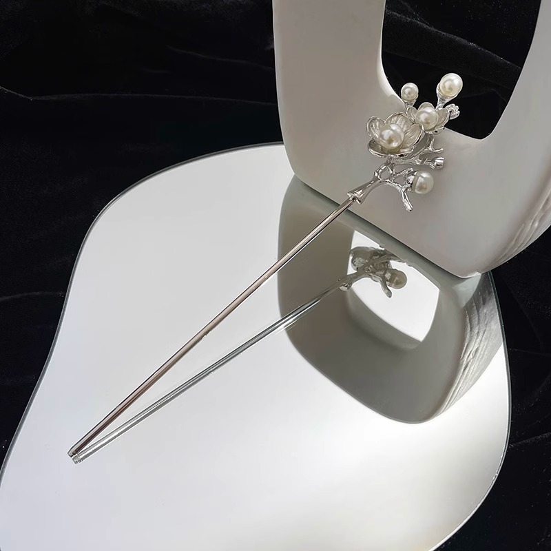 Lámpara Palacio emisor de luz horquilla borla de alto grado de las mujeres de estilo chino horquilla de pelo de estilo nacional updo pelo paso-sacudida chaleco falda