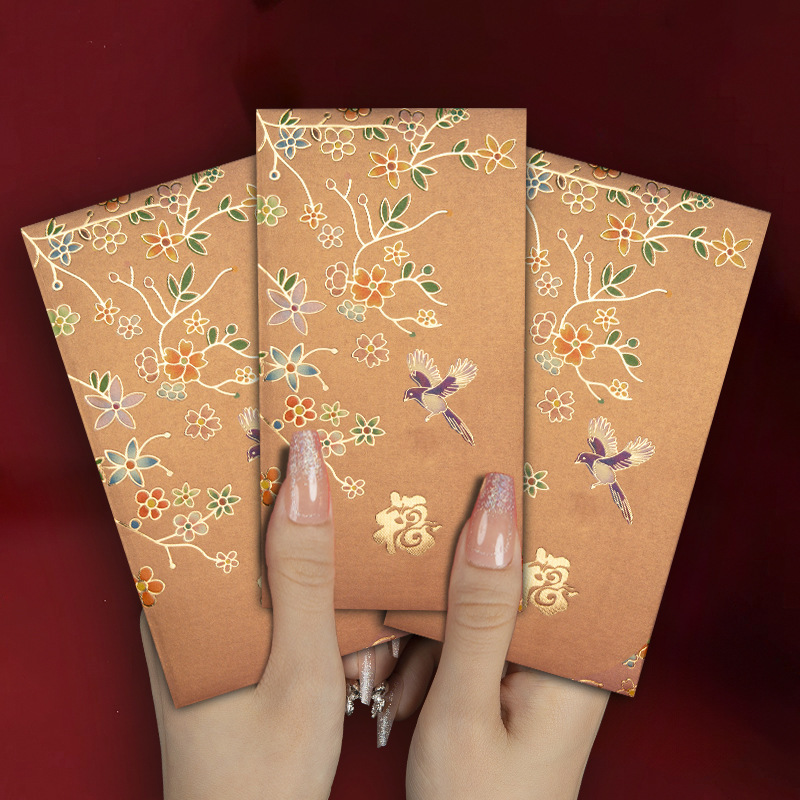 Lian Nian Youyu 香港版高級赤い封筒新しい新年の赤い封筒バッグクリエイティブ新年の赤い封筒工場卸売|undefined