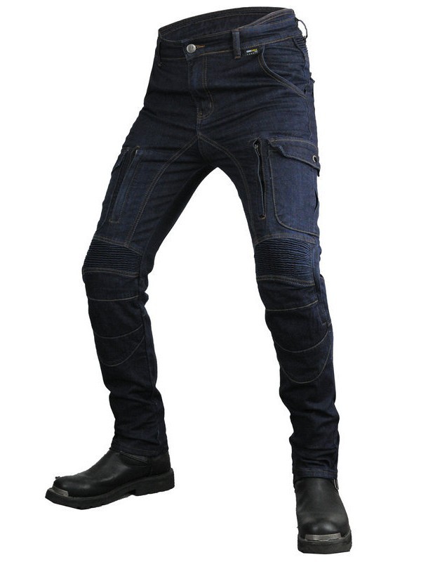 Pantalones de moto VOLERO de Cordura, resistentes al desgaste y a las roturas, elásticos, casuales, anticaída, con silicona.