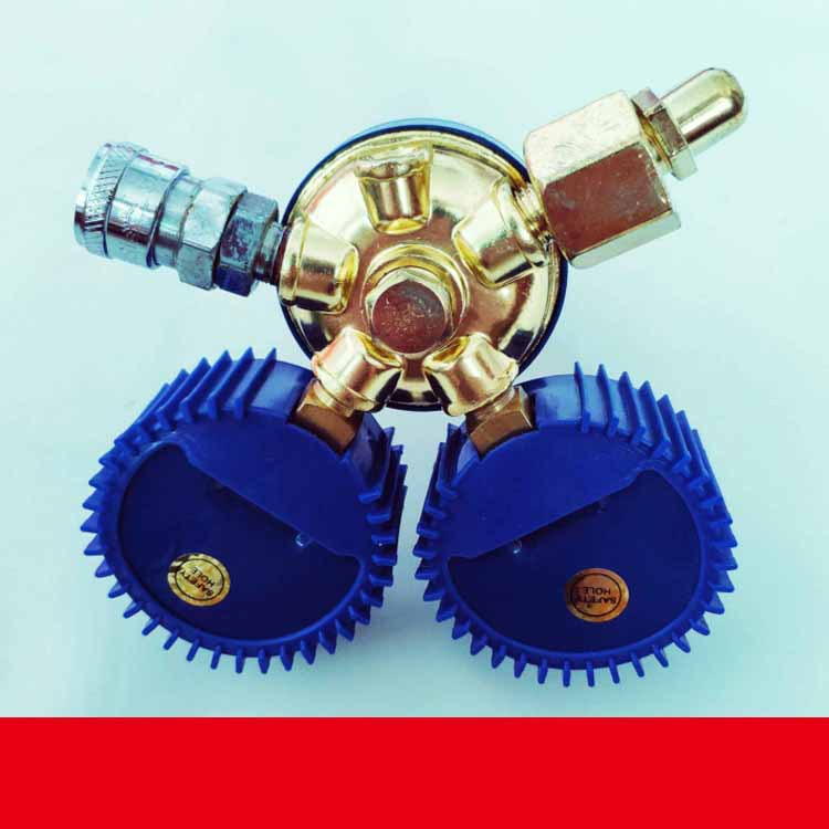 新款水产充氧套装 金属气嘴鱼袋+电动充氧机+气压表 活鱼运输设备