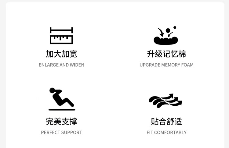 Customized cross-border lumbar support cushion for car, backrest cushion, seat lumbar pillow, chair cushion for long-term sitting, back support pad