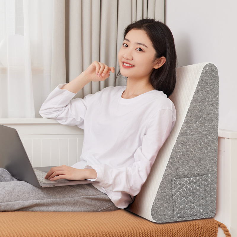 クロスボーダー三角枕、逆流枕、ソファ枕、寝室枕、多機能ベッドサイドクッション、腰サポートウェッジ枕、背もたれ枕