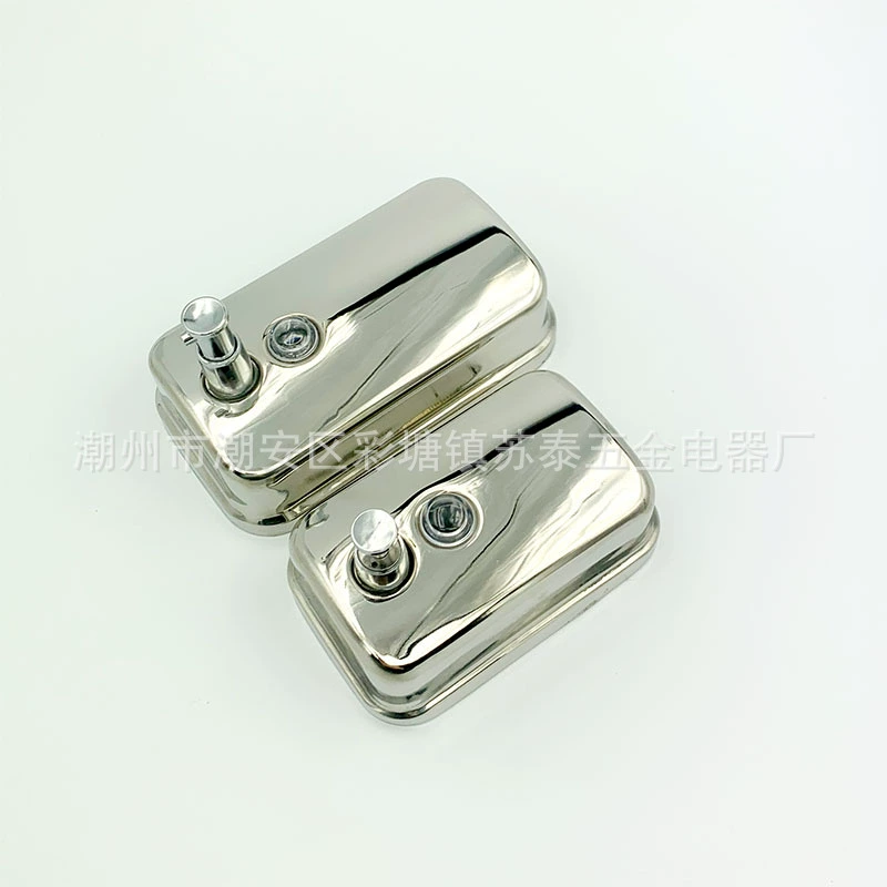 Soap, shower gel, hand sanitizer, container stainless steel
