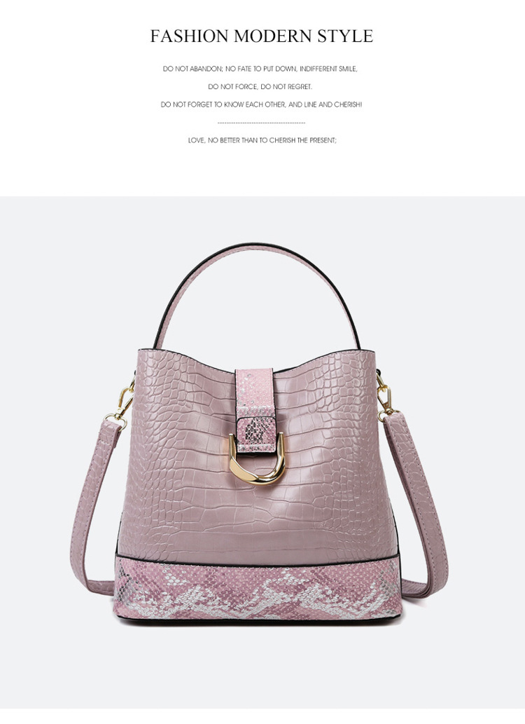 Women's Shoulder Bag And Crossbody Bucket Bag Set For Women_voghion.com