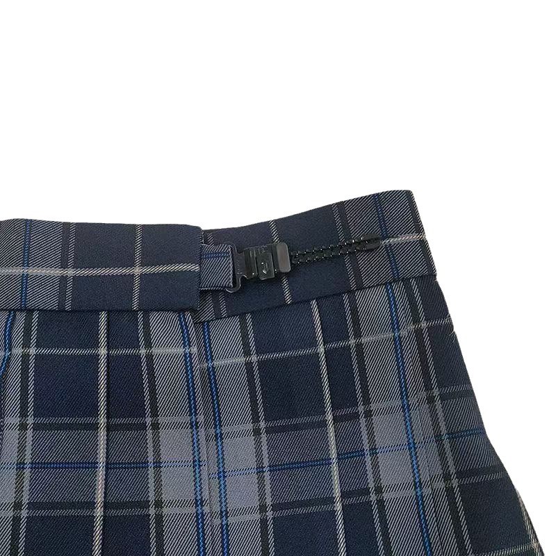 순수 스파이스 소녀 JK 스커트 체크 무늬 스커트 여성 대학 스타일 디자인 센스 틈새 슬림 핏 슬림 핏 섹시