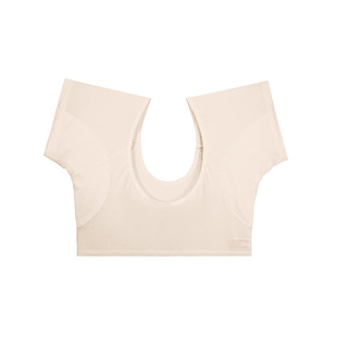 in stock underarm sweat pad cotton breathable milk silk vest multiple sweat pad anti-sweat washable
