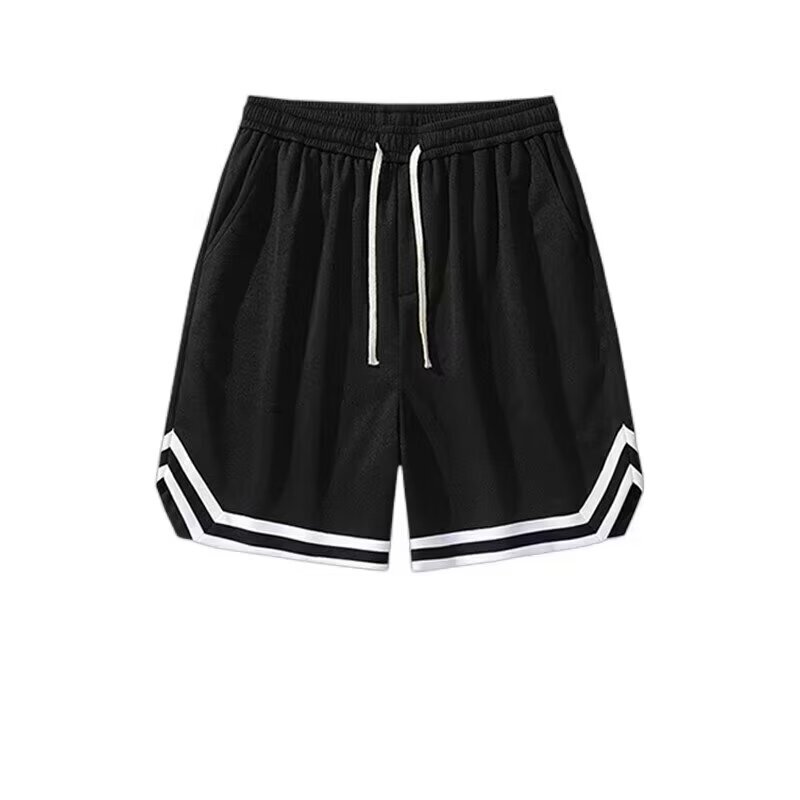 Summer new American-style men's shorts, trendy brand, thin design, niche, loose fit, plus size, sports casual knee-length pants Summer new American-style men's shorts, trendy brand, thin design, niche, loose fit, plus size, sports casual knee-length pants