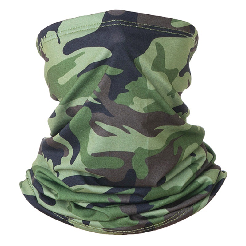 Bicycle Riding Mask Summer Sunscreen Ice Silk Scarf Scarf Outdoor Mountaineering Fishing Magic Face Scarf Multifunctional