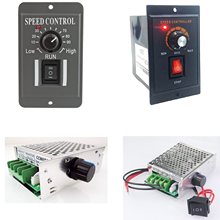 直流电机调速器DC12V24V48V90V正反转三档开关控制器