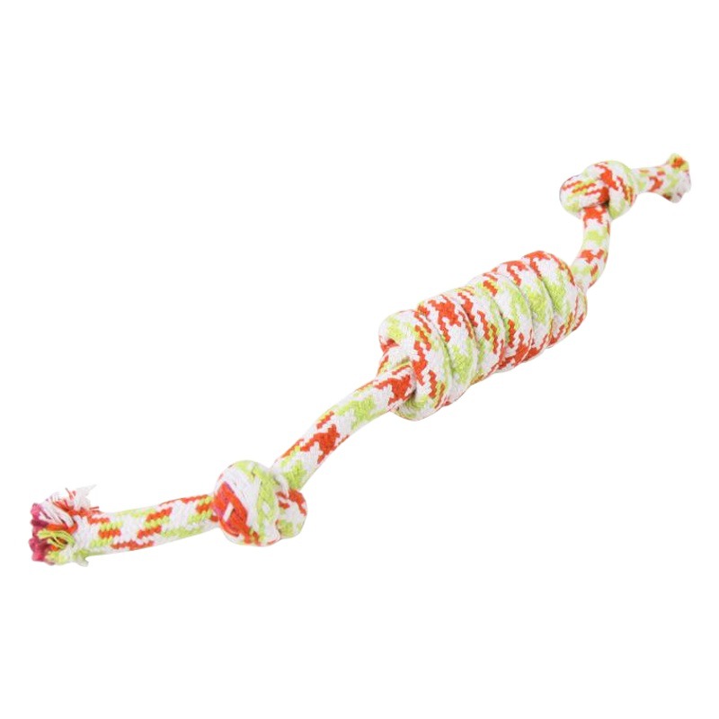 Juguete de cuerda de algodón duradero para mascotas, con forma de ratón, para masticar, de fabricante de origen, suministro de Amazon.