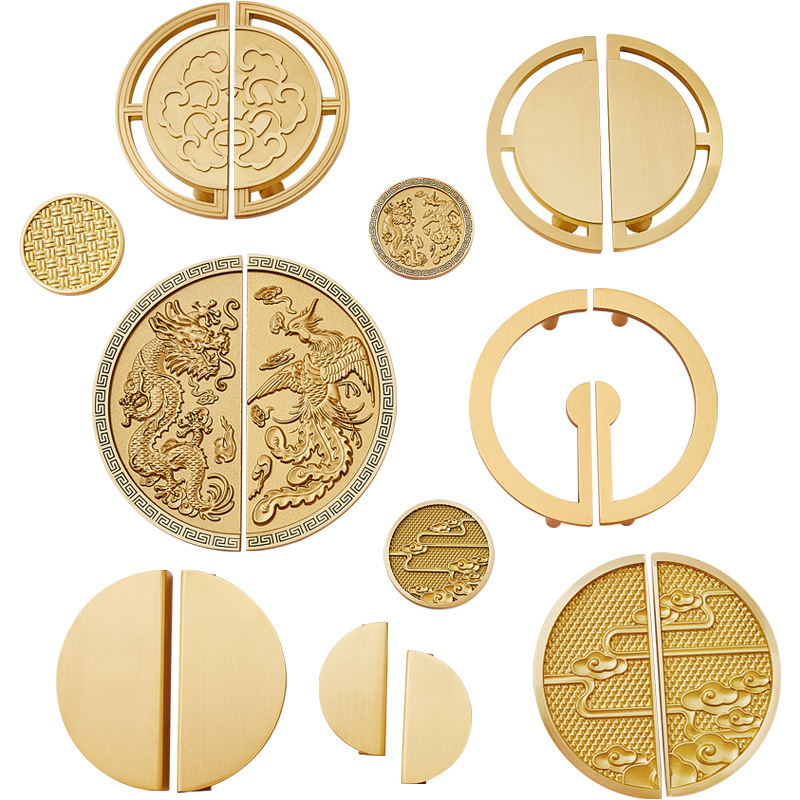 New Chinese brass cabinet doorshrodiam