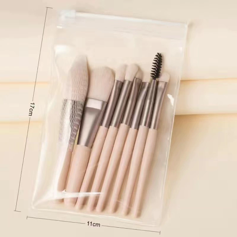 Ручная маленькая рассыпчатая пудра, кисть concealer, для начинающих, 8 штук, 8 штук