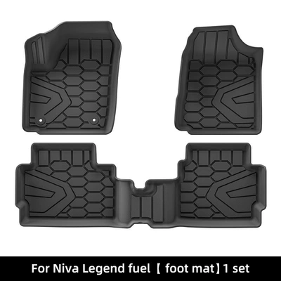 Suitable for Lada Niva Legend Car Floor Mats, Fully Environmentally Friendly Tpe Floor Mats, Trunk Mats, Cross-Border (Modelə uyğun ayaqaltı) - lada-niva-legend-single-layer-floor-mats-fuel-w250003513