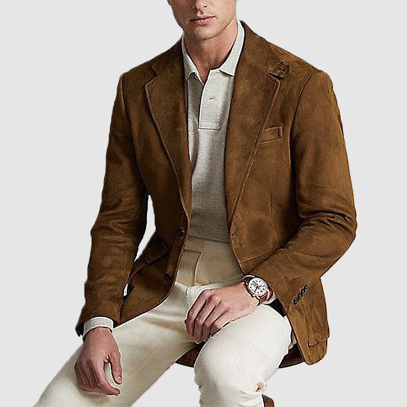 Men's Spring Outerwear for Foreign Trade, Casual Printed Double-Button Blazer, Men's Plus-Size Custom Suit Men's Spring Outerwear for Foreign Trade, Casual Printed Double-Button Blazer, Men's Plus-Size Custom Suit