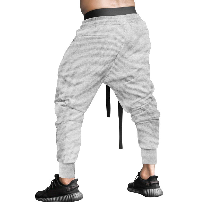 2024 New Versatile Breathable for Men's Leisure Outdoor Sports Loose Haren Pants_mkmklike.com